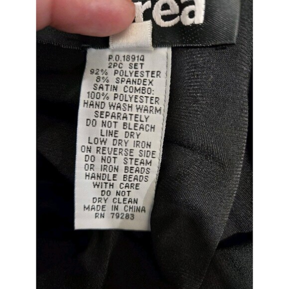 Collections By Lourea 2 Piece Set Open Cardigan And Sleeveless Blouse Size 1X - Picture 9 of 9